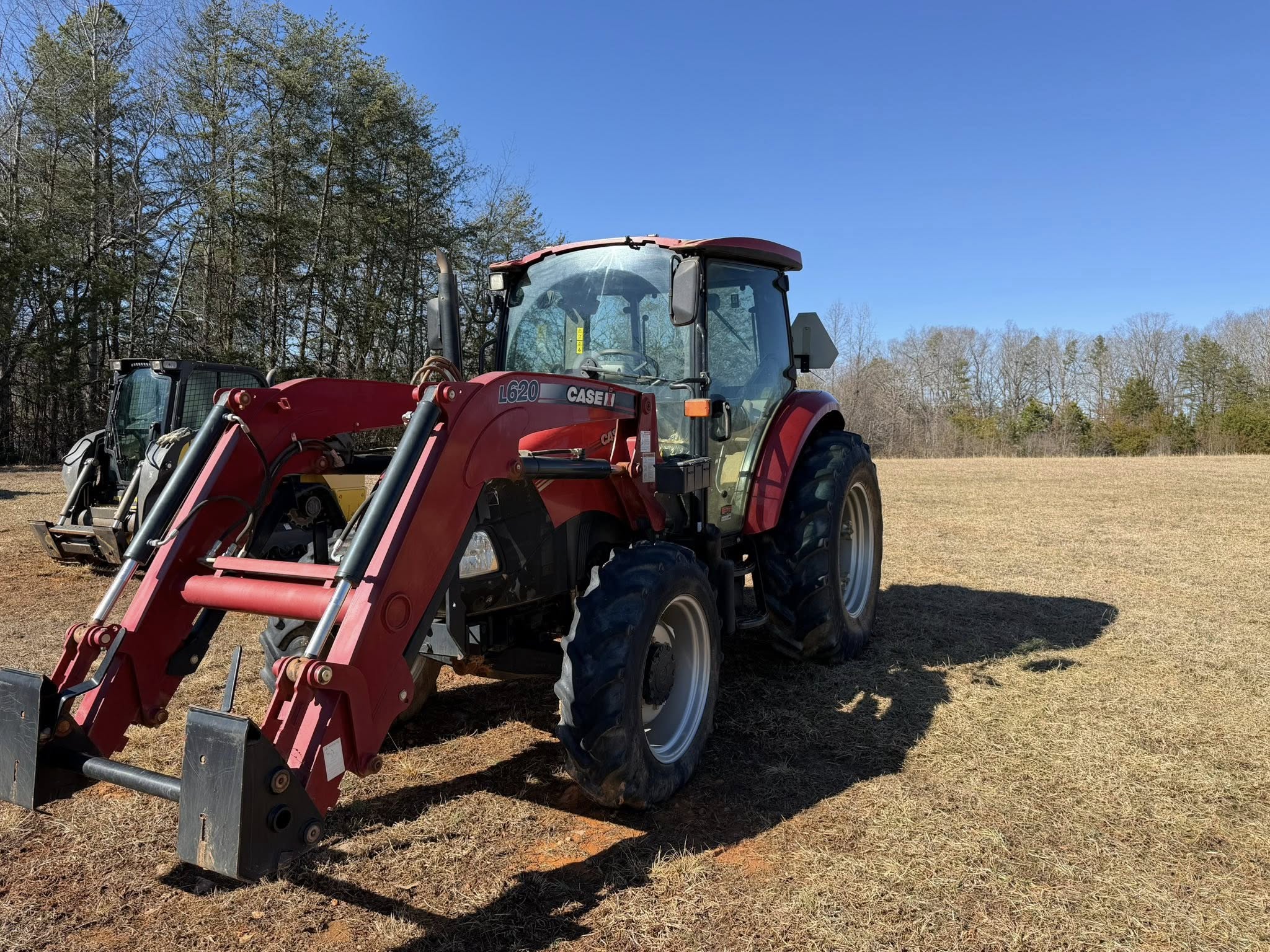 Red Tractor Detail - After